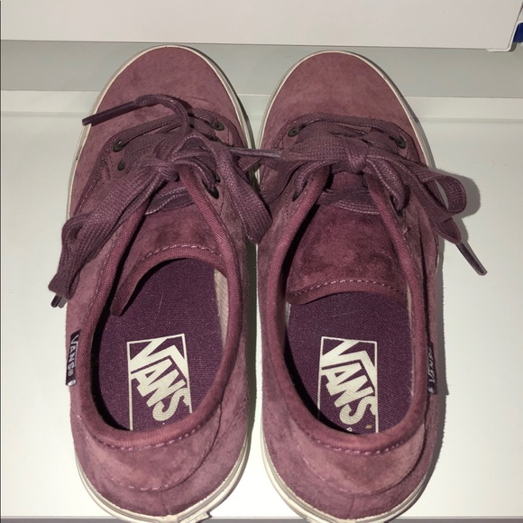 Maroon Vans Sneakers - Picture 2 of 3